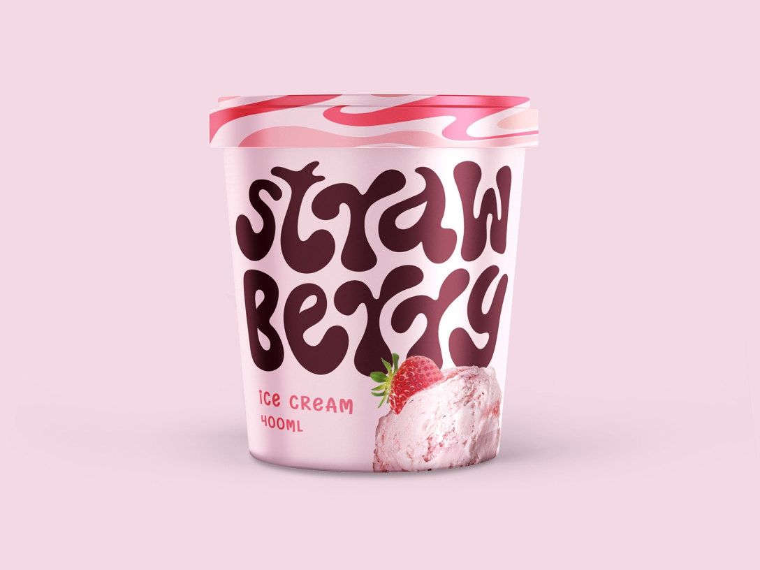 果味冰淇淋包装盒设计 飞特网 食品包装设计