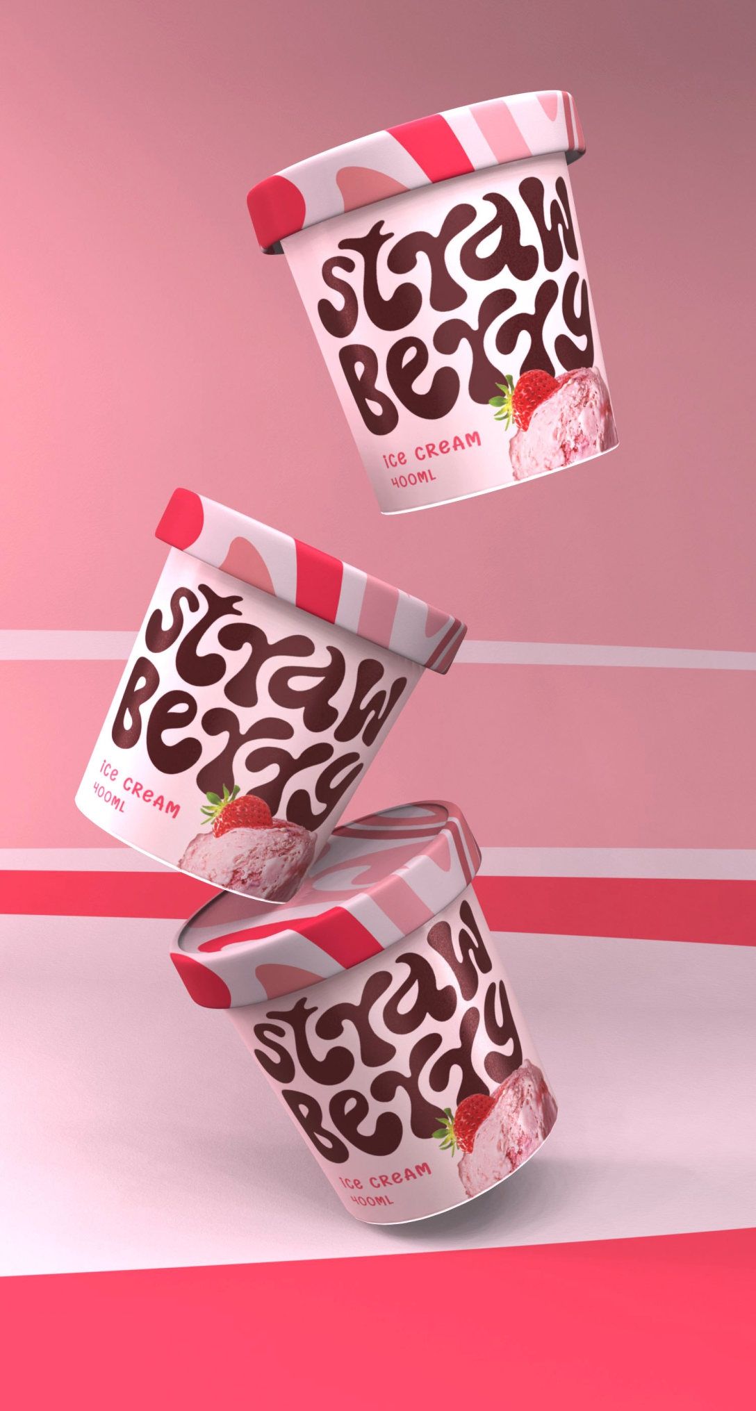果味冰淇淋包装盒设计 飞特网 食品包装设计