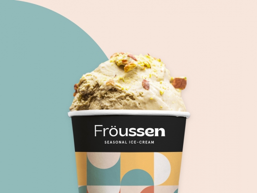 Fröussen冰淇淋品牌VI设计