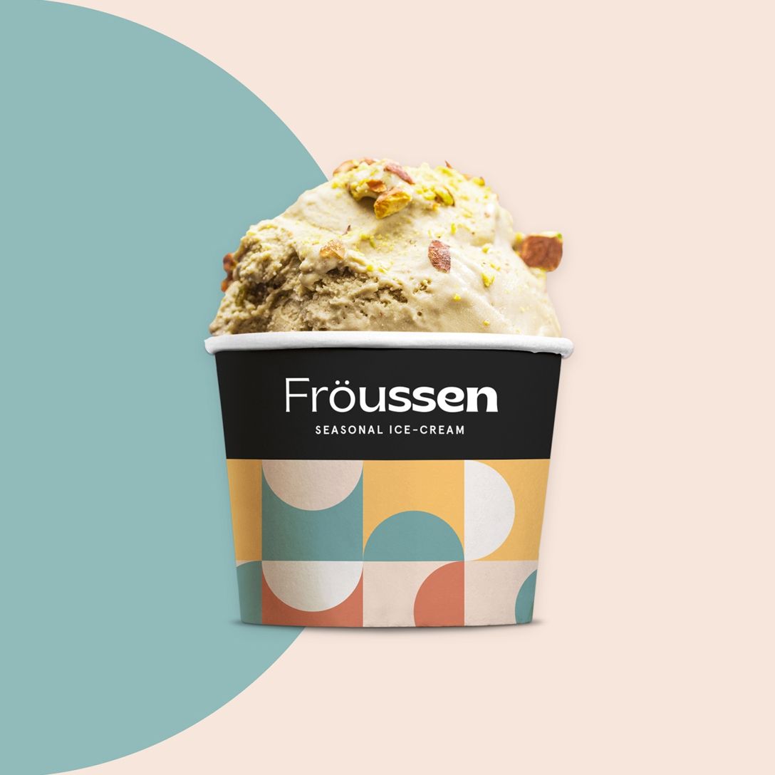 Fröussen冰淇淋品牌VI设计 飞特网 VI设计作品欣赏